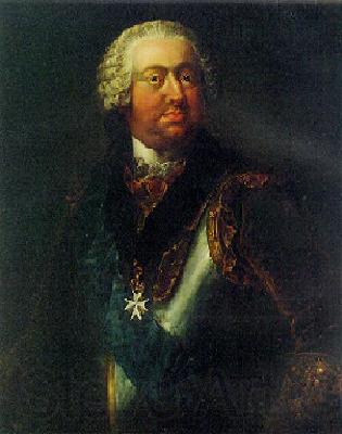 Johann Niklaus Grooth Portrait of Moritz Carl Graf zu Lynar wearing Spain oil painting art